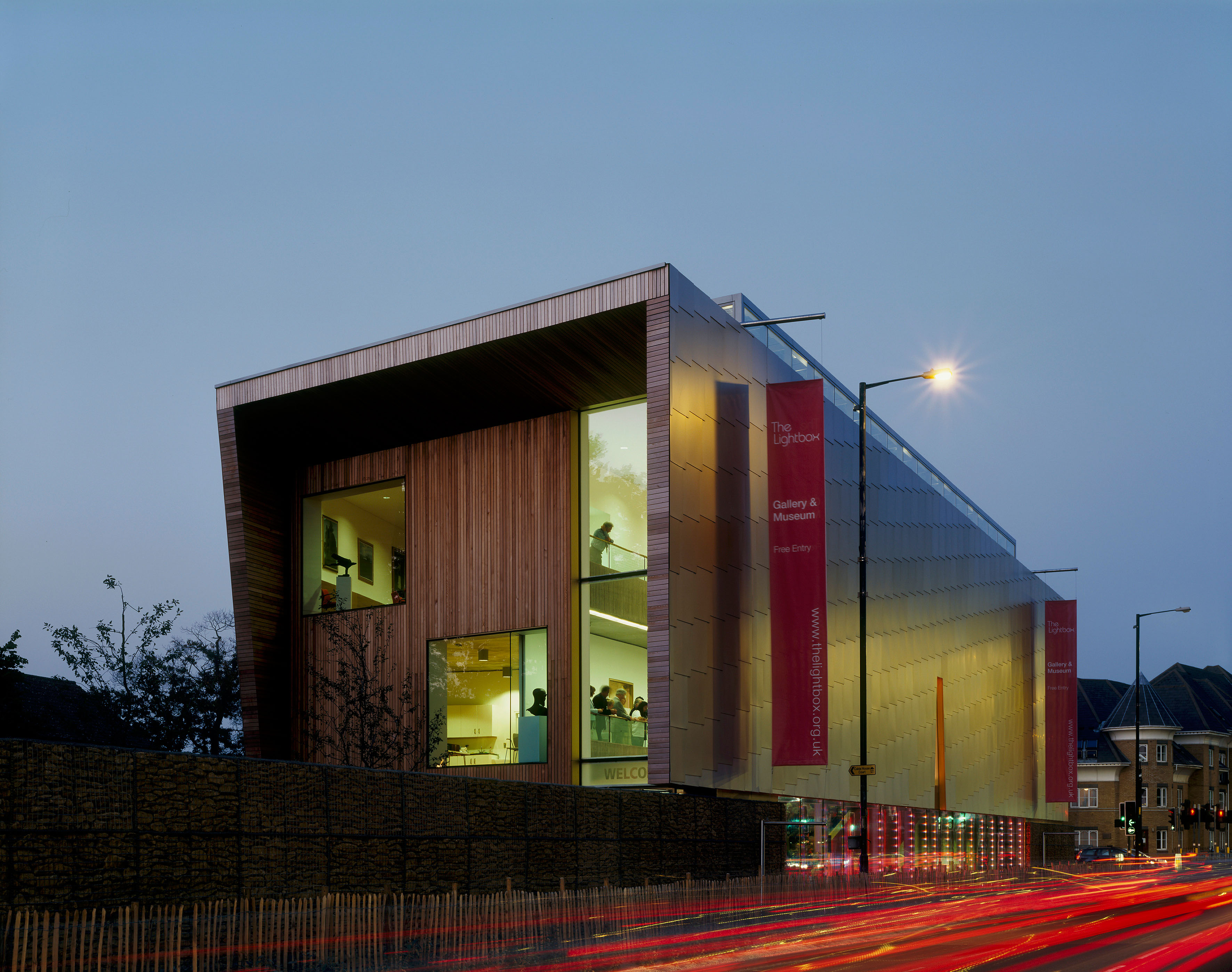 The Lightbox in Woking, UK is a cultural space that holds three galleries with a range of exhibitions that change regularly. It features the Ingram Collection, which was used in the mental health study.